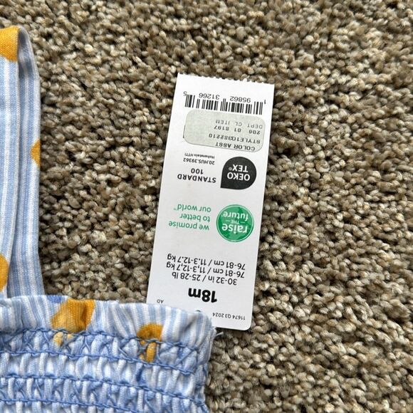 CARTER’S BABY GIRL ROMPERS 18 MONTHS NEW - Picture 4 of 4